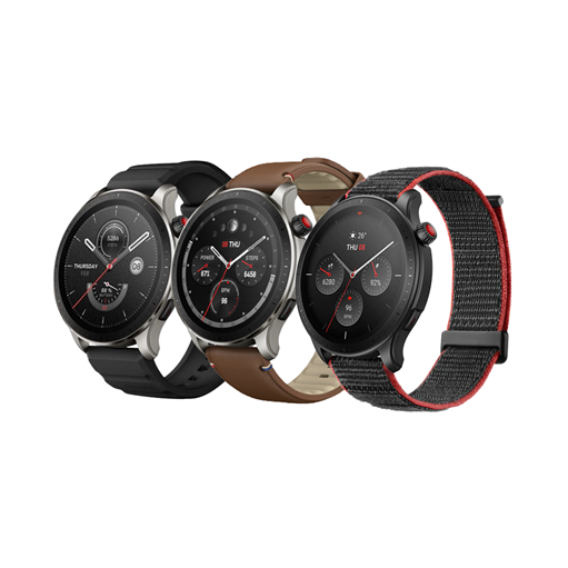 Amazfit GTR 4 [150+ Sports Modes & Strength Exercise Recognition |  Dual-band Positioning & Route Import*Ultra-long 14-day Battery Life | Easy  24/7