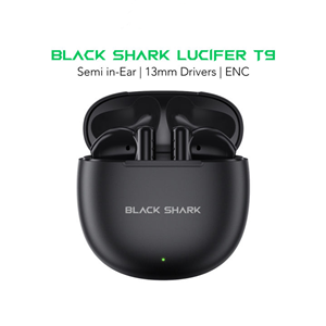 Picture of 🆕 Black Shark Lucifer T9 [ TWS Bluetooth | 7.5 Hours battery life | ENC active | IPX4 Water Resistance ] - Original Black Shark Malaysia