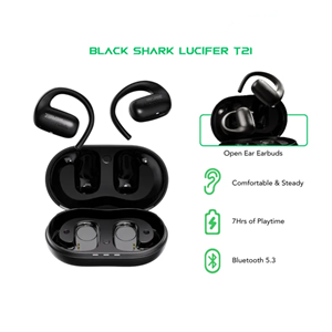 Picture of 🆕 Black Shark Lucifer T21 [ Noise Cancelling Mic | Open Earphone Sport | Low Latency | Android & iOS] - Original Black Shark Malaysia