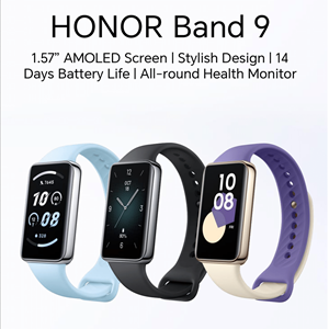 Picture of HONOR Band 9 [1.57” AMOLED Screen | Stylish Design | 14 Days Battery Life | All-round Health Monitor] - Original Honor Malaysia